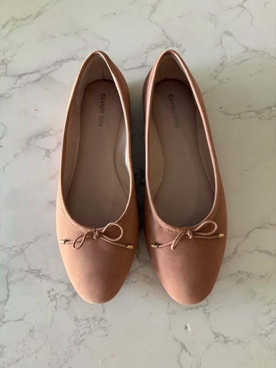 Gianni Bini Shoes - Gianni Bini Blush Pink Bow Ballet Flats